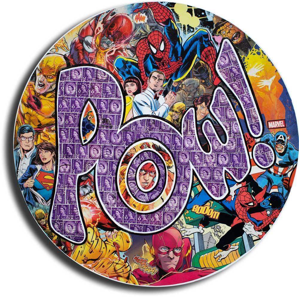 Pow! - Original - SOLD by artist Robin Coleman - Wyecliffe Galleries