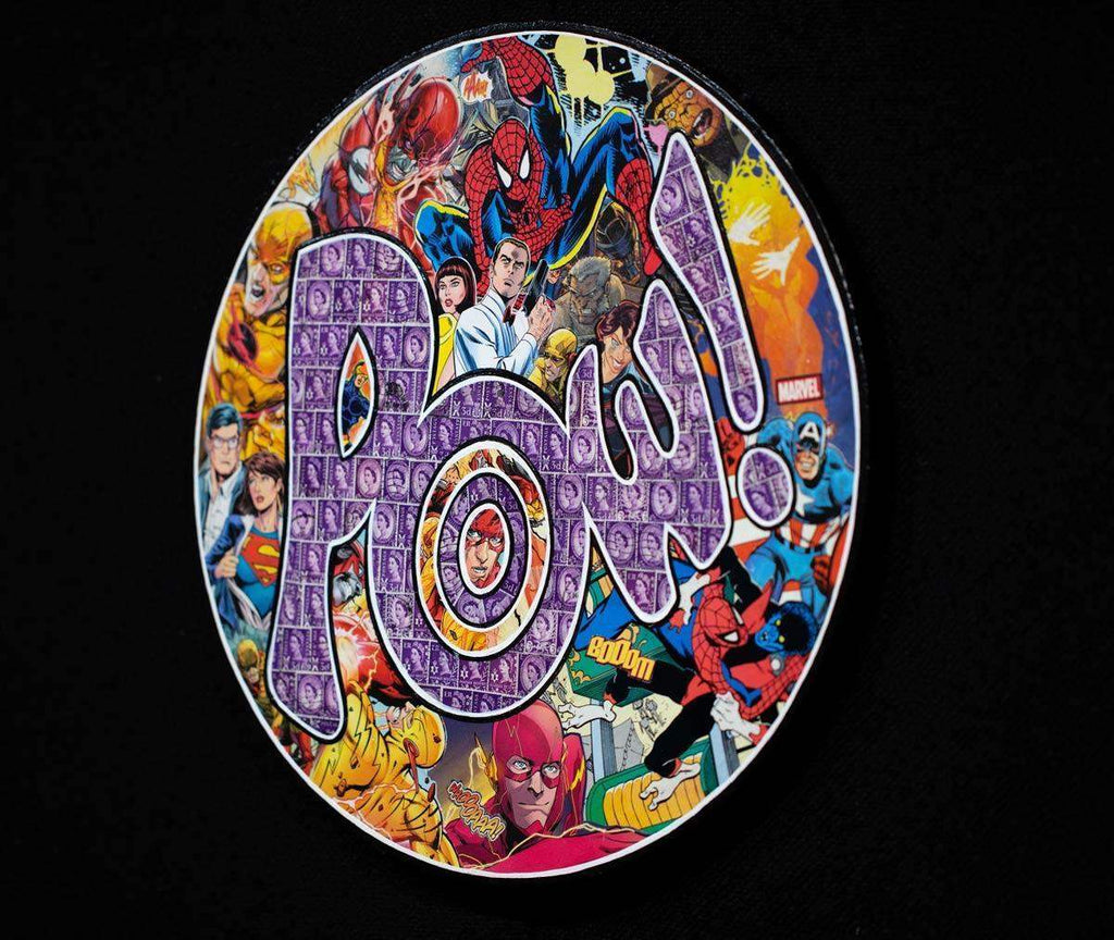 Pow! - Original - SOLD by artist Robin Coleman - Wyecliffe Galleries