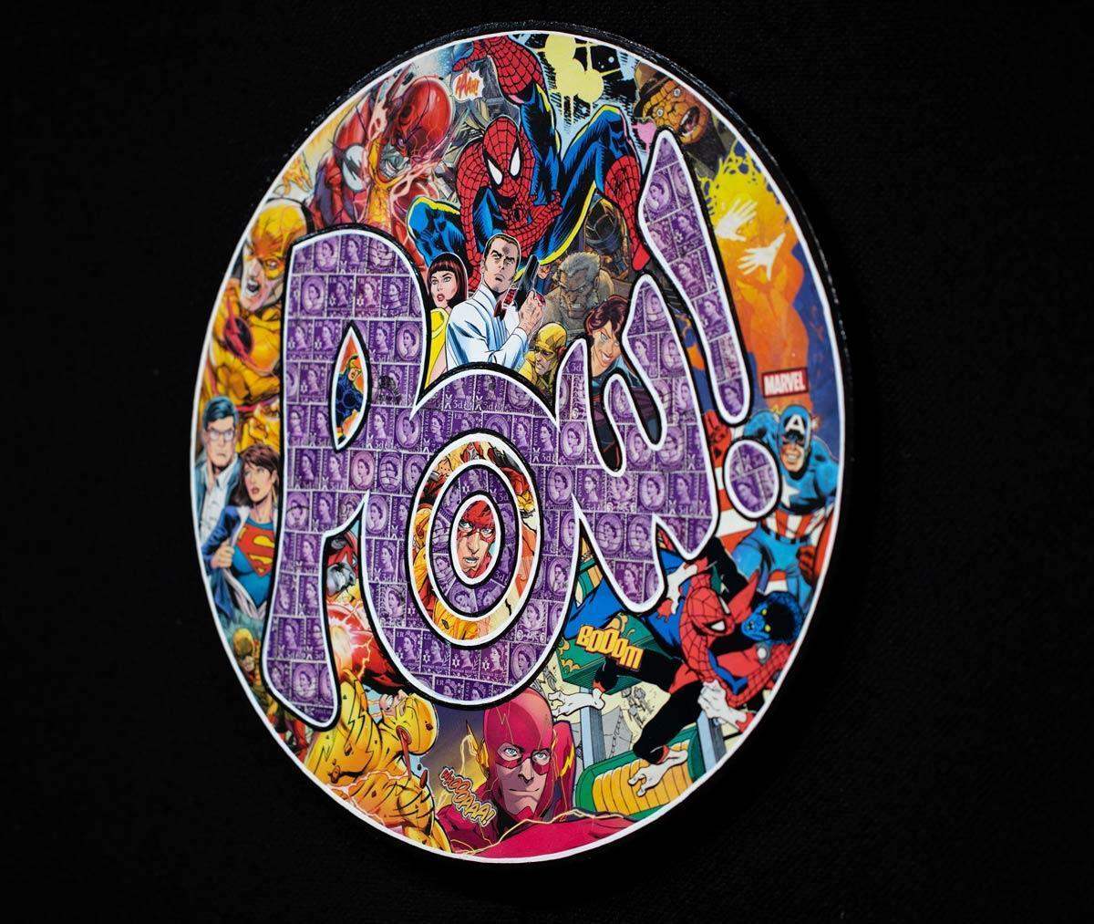 Pow! - Original - SOLD by artist Robin Coleman - Wyecliffe Galleries