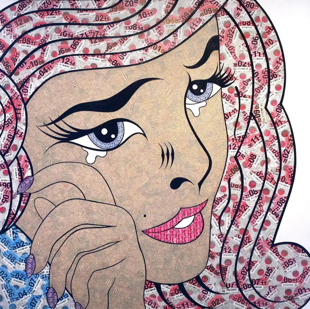 Pretty In Pink - SOLD by artist Robin Coleman - Wyecliffe Galleries