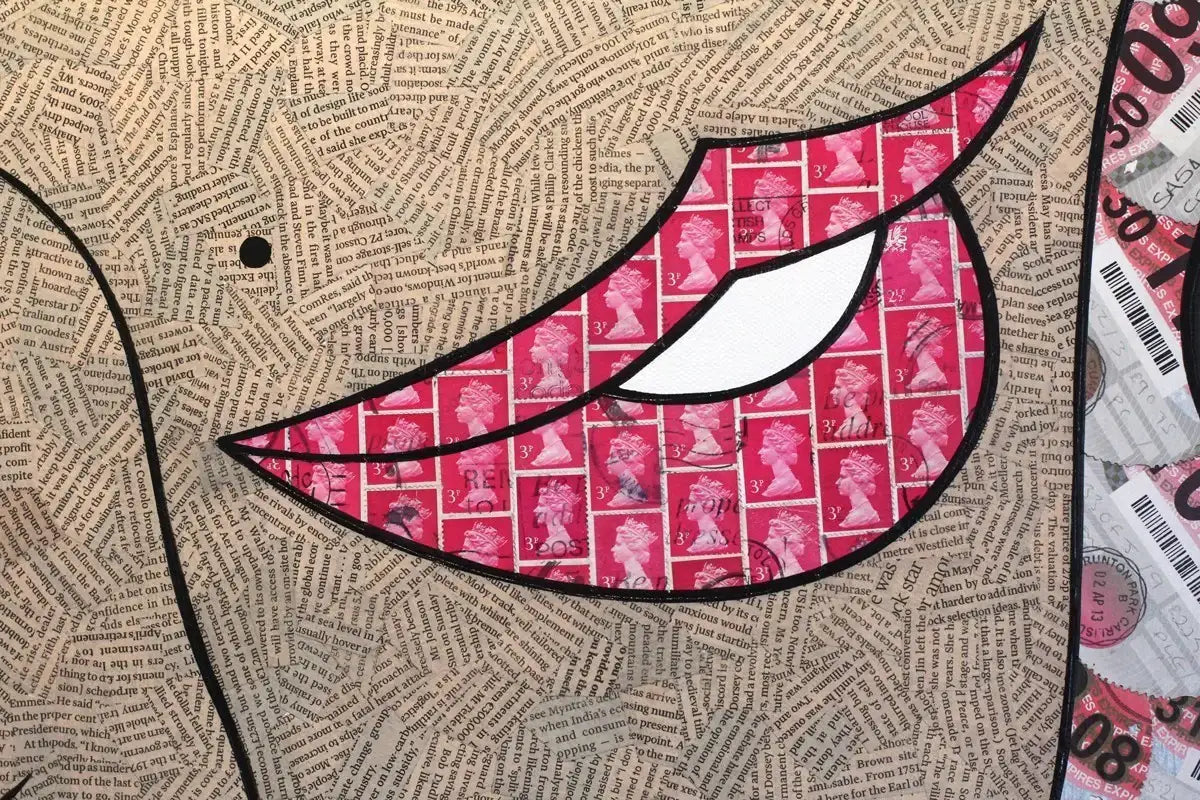 Pretty In Pink - SOLD by artist Robin Coleman - Wyecliffe Galleries