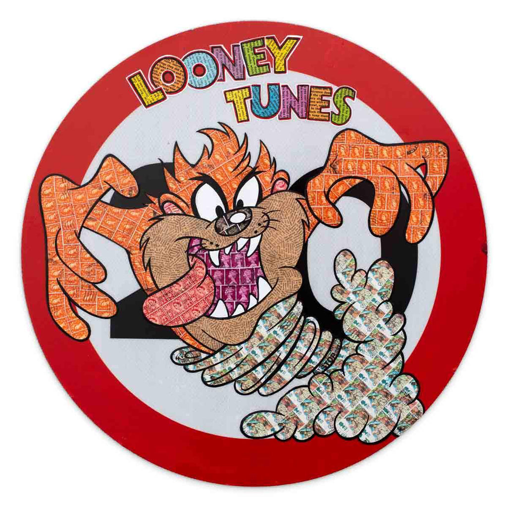 Taz You Little Devil - Original - SOLD by artist Robin Coleman - Wyecliffe Galleries