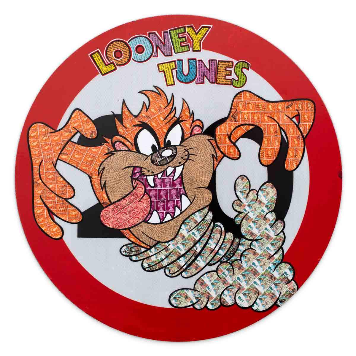 Taz You Little Devil - Original - SOLD by artist Robin Coleman - Wyecliffe Galleries