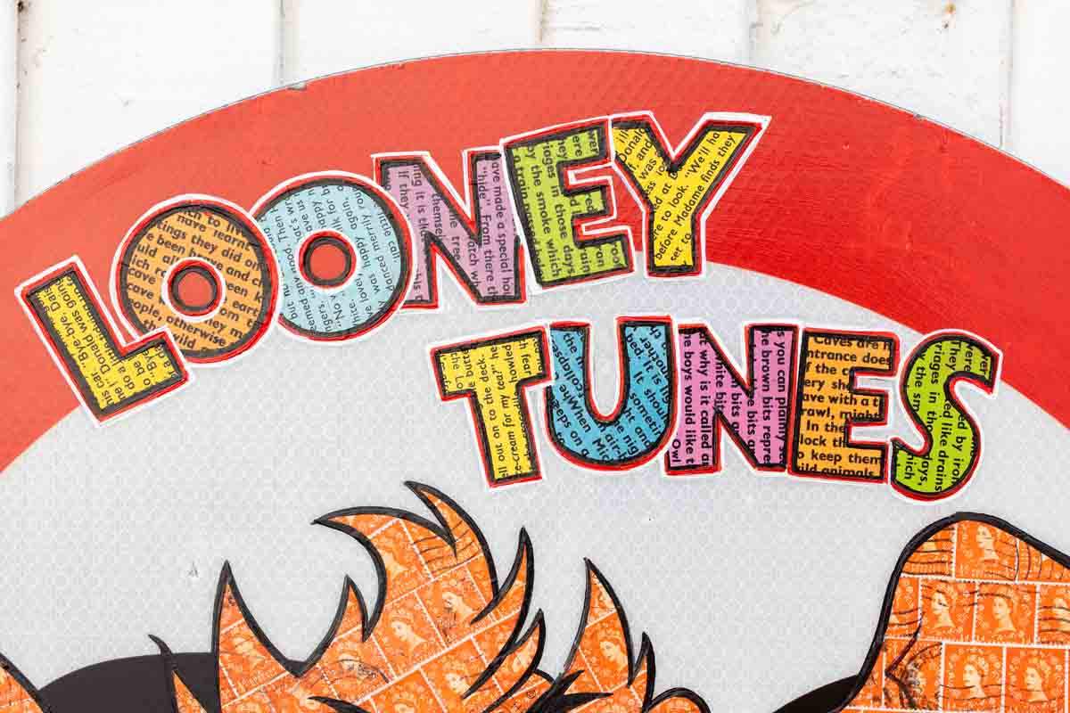 Taz You Little Devil - Original - SOLD by artist Robin Coleman - Wyecliffe Galleries