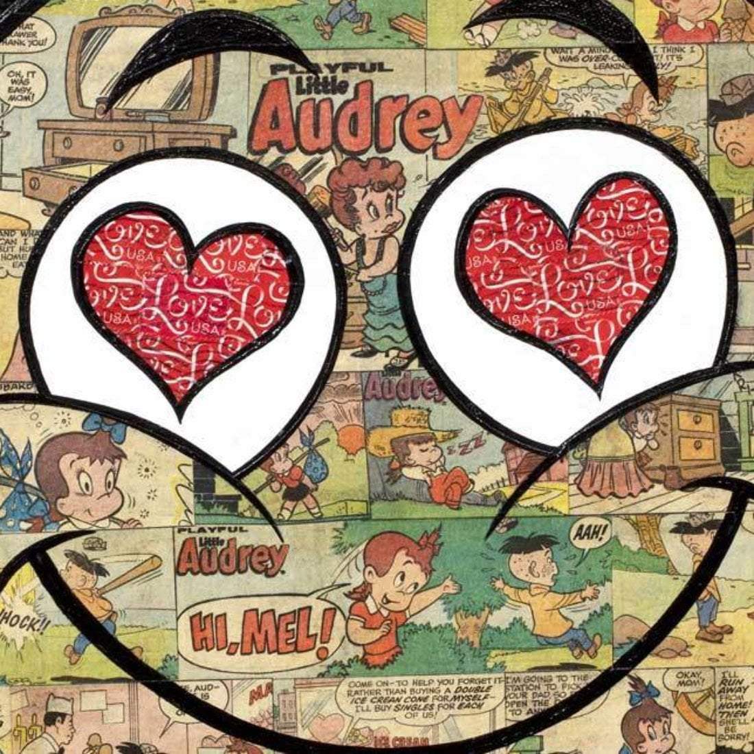 Why Must I Be A Teenager In Love - Original - SOLD by artist Robin Coleman - Wyecliffe Galleries