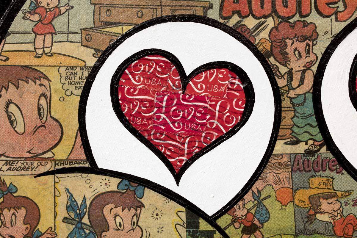 Why Must I Be A Teenager In Love - Original - SOLD by artist Robin Coleman - Wyecliffe Galleries