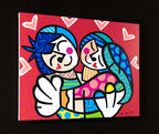 Love Me Tender - Edition - SOLD by artist Romero Britto - Wyecliffe Galleries