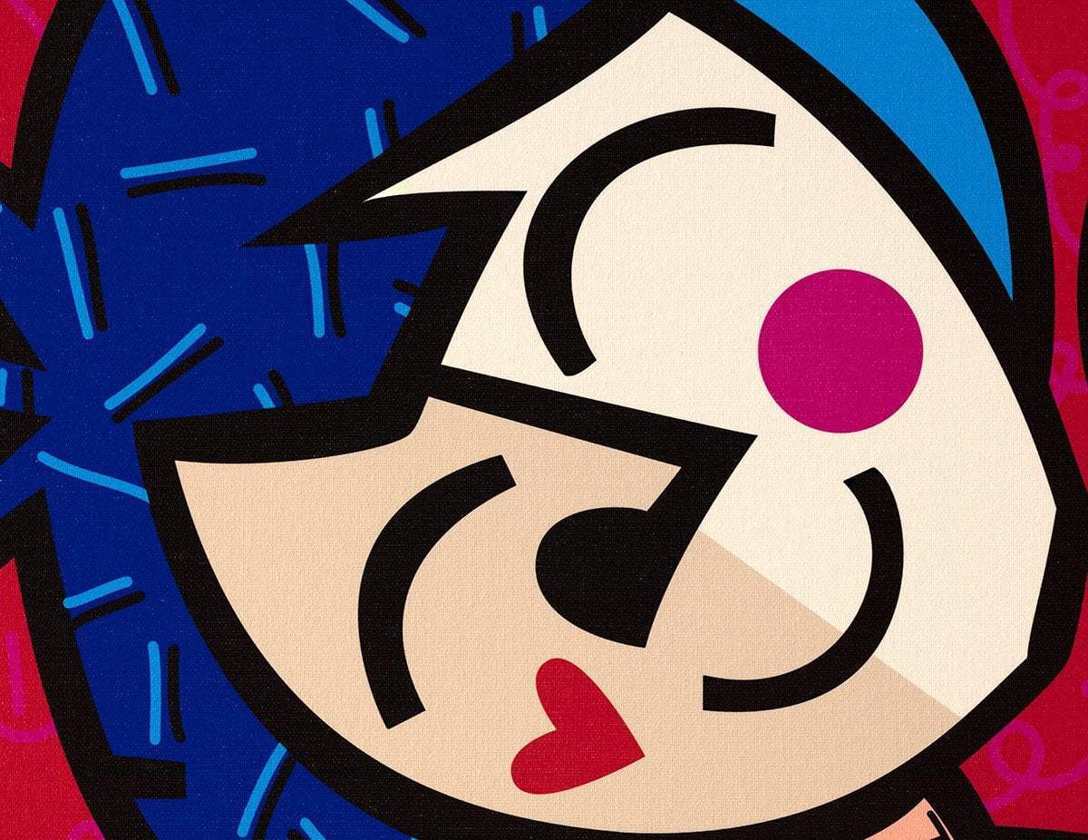 Love Me Tender - Edition - SOLD by artist Romero Britto - Wyecliffe Galleries