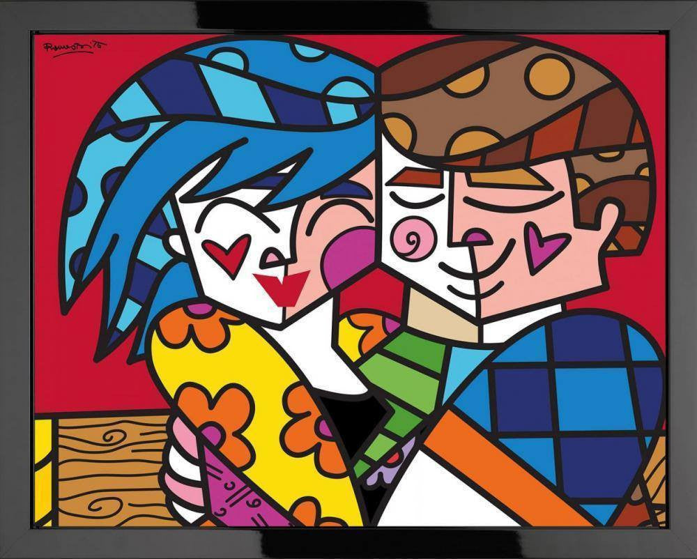 Romero Britto - Fine Art Print