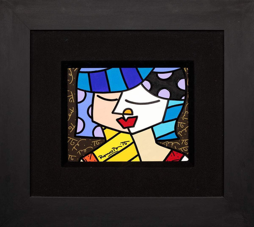 Untitled - Original - SOLD by artist Romero Britto - Wyecliffe Galleries