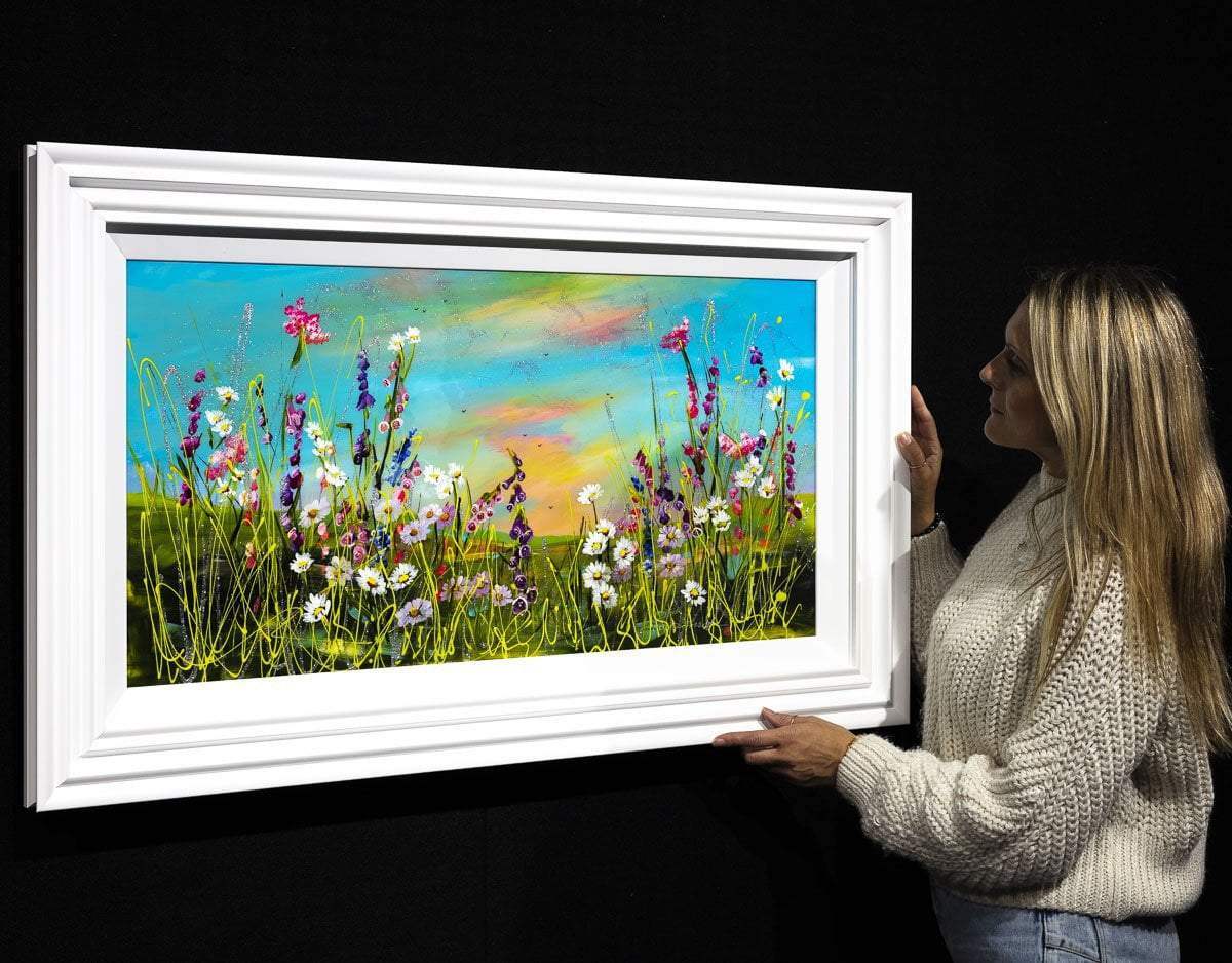 A Beautiful Day I - Original - SOLD by artist Rozanne Bell - Wyecliffe Galleries