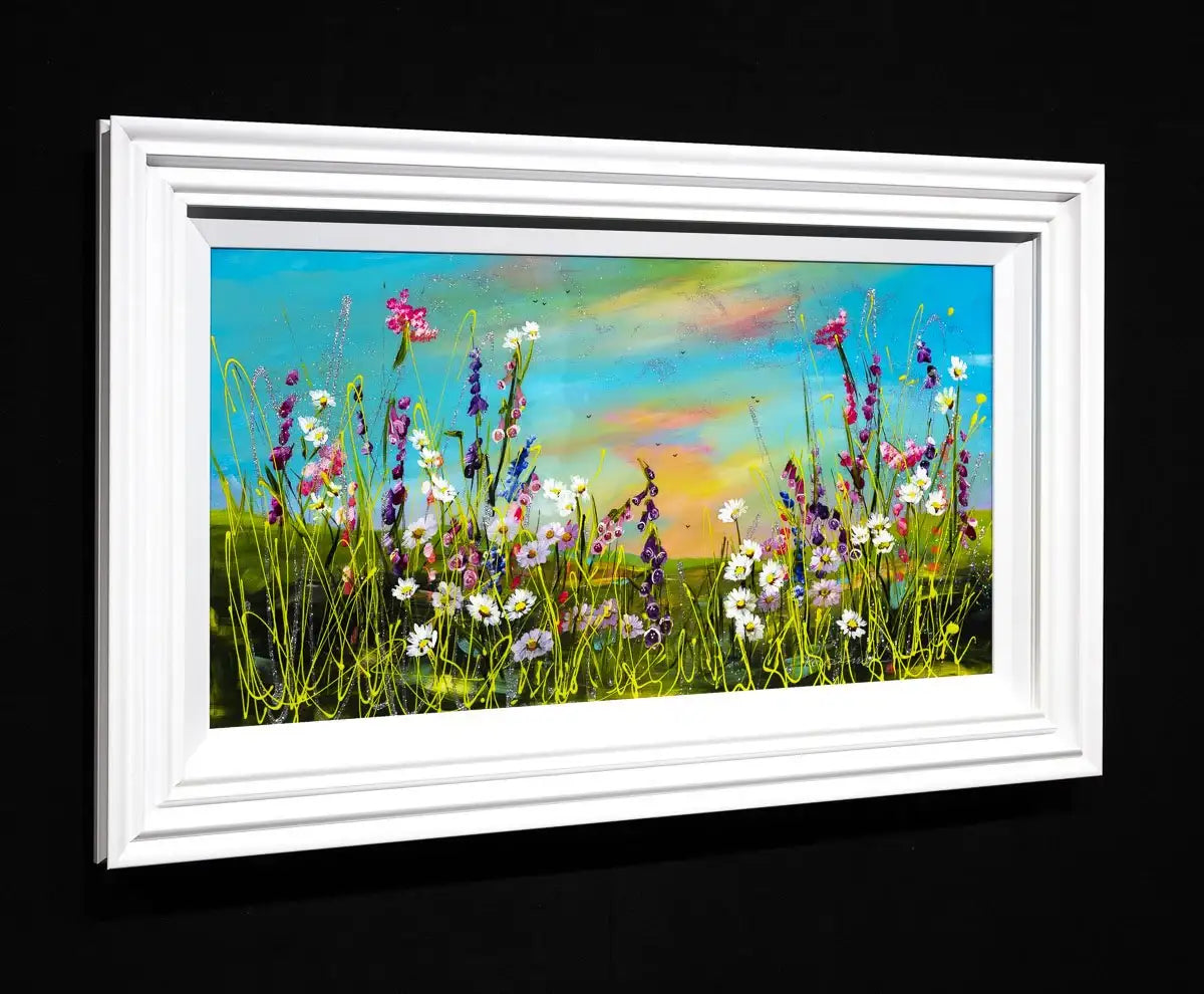 A Beautiful Day I - Original - SOLD by artist Rozanne Bell - Wyecliffe Galleries
