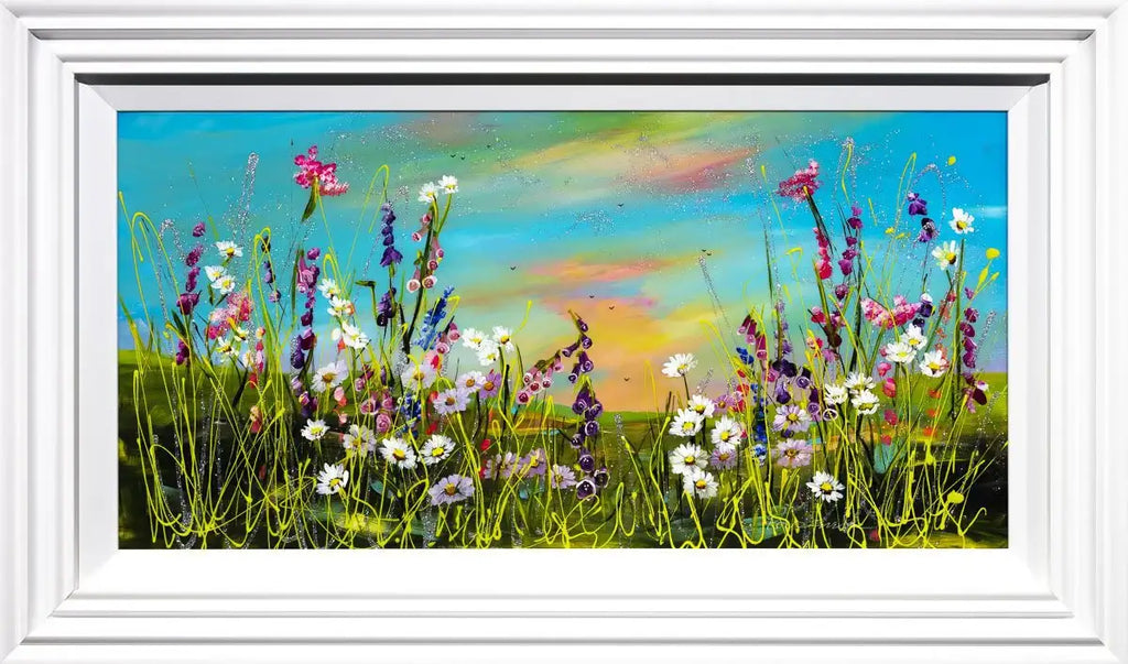 A Beautiful Day I - Original - SOLD by artist Rozanne Bell - Wyecliffe Galleries