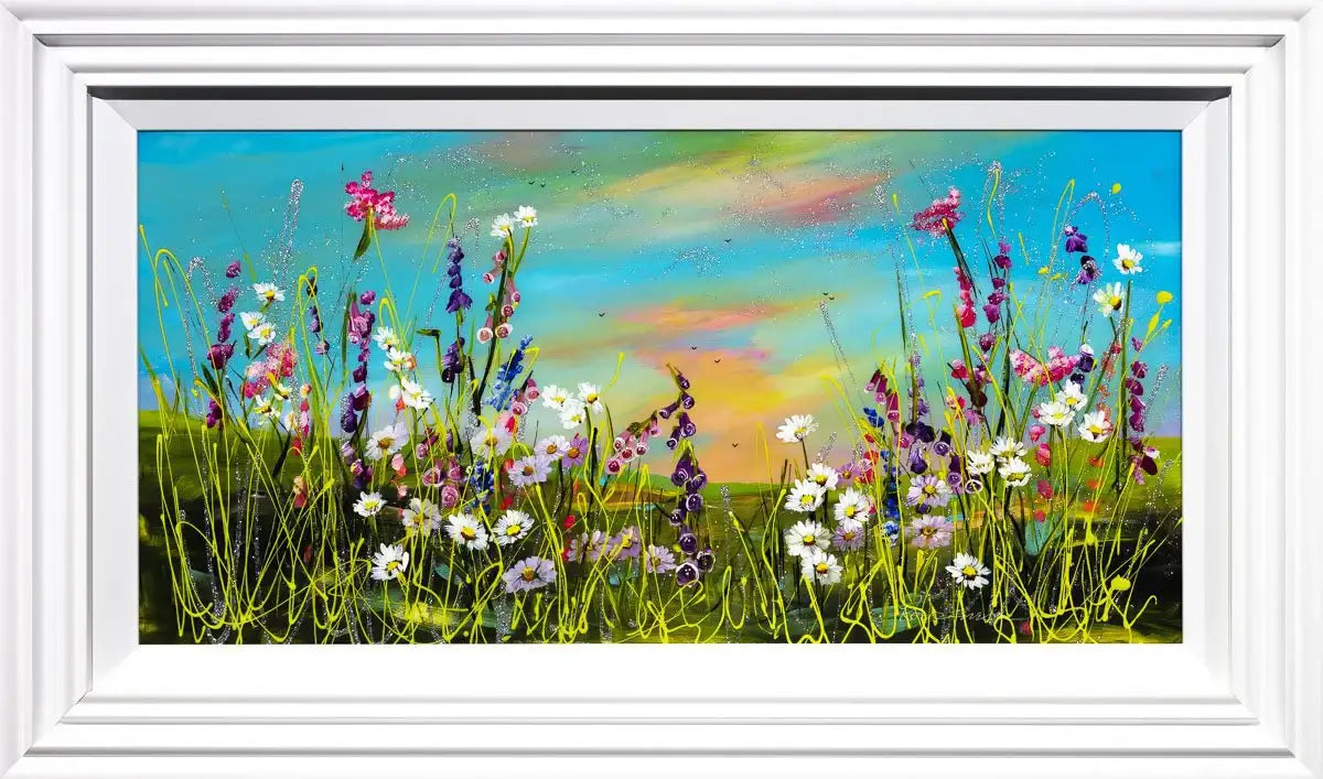 A Beautiful Day I - Original - SOLD by artist Rozanne Bell - Wyecliffe Galleries
