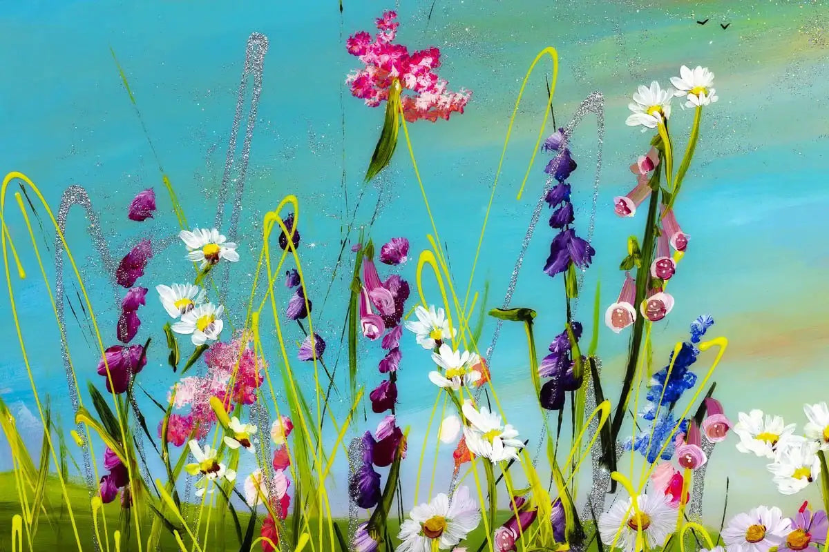 A Beautiful Day I - Original - SOLD by artist Rozanne Bell - Wyecliffe Galleries