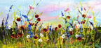 A Beautiful Day II - Original SOLD by artist Rozanne Bell - Wyecliffe Galleries