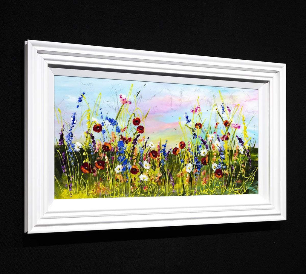 A Beautiful Day II - Original SOLD by artist Rozanne Bell - Wyecliffe Galleries