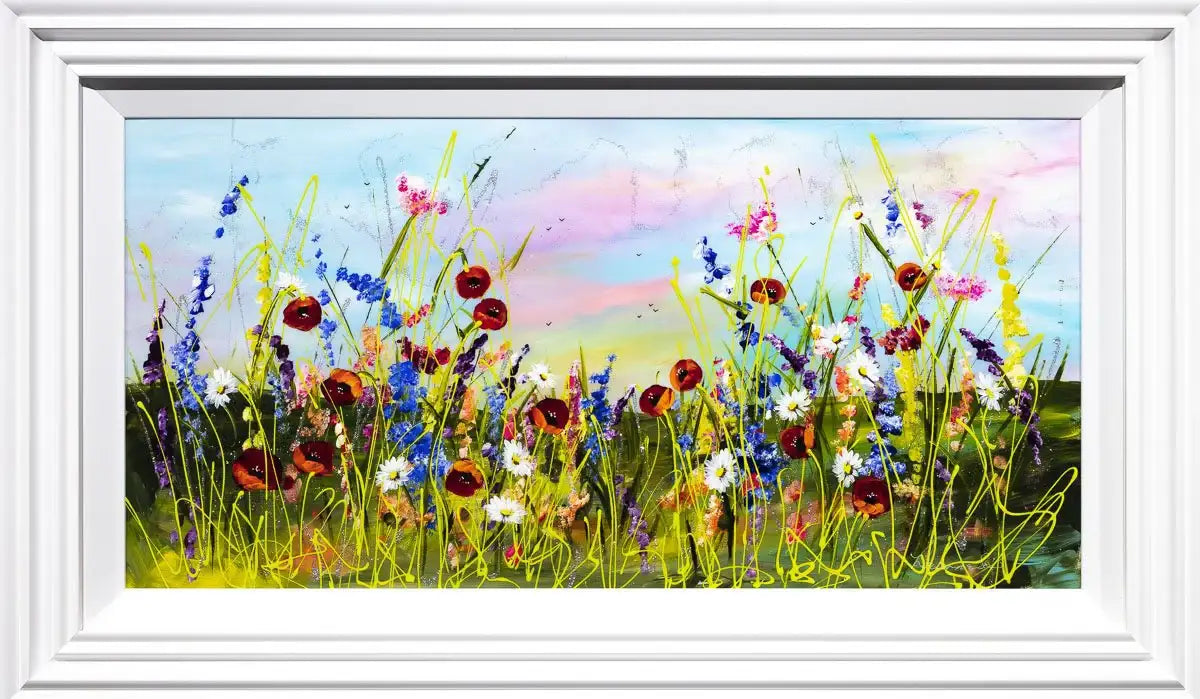 A Beautiful Day II - Original SOLD by artist Rozanne Bell - Wyecliffe Galleries