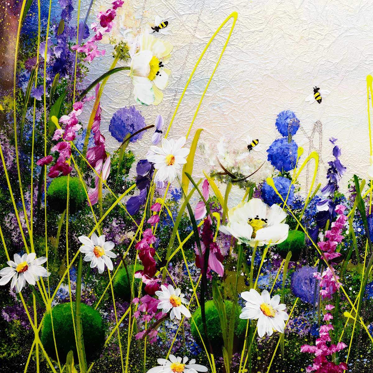 A Beautiful Meadow - Original - SOLD by artist Rozanne Bell - Wyecliffe Galleries