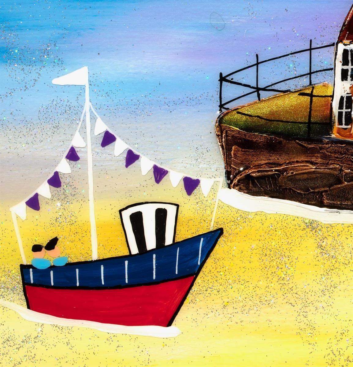 A Calm Summer Evening - Original - SOLD by artist Rozanne Bell - Wyecliffe Galleries