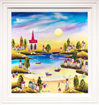 A Calm Summer Evening - Original - SOLD by artist Rozanne Bell - Wyecliffe Galleries