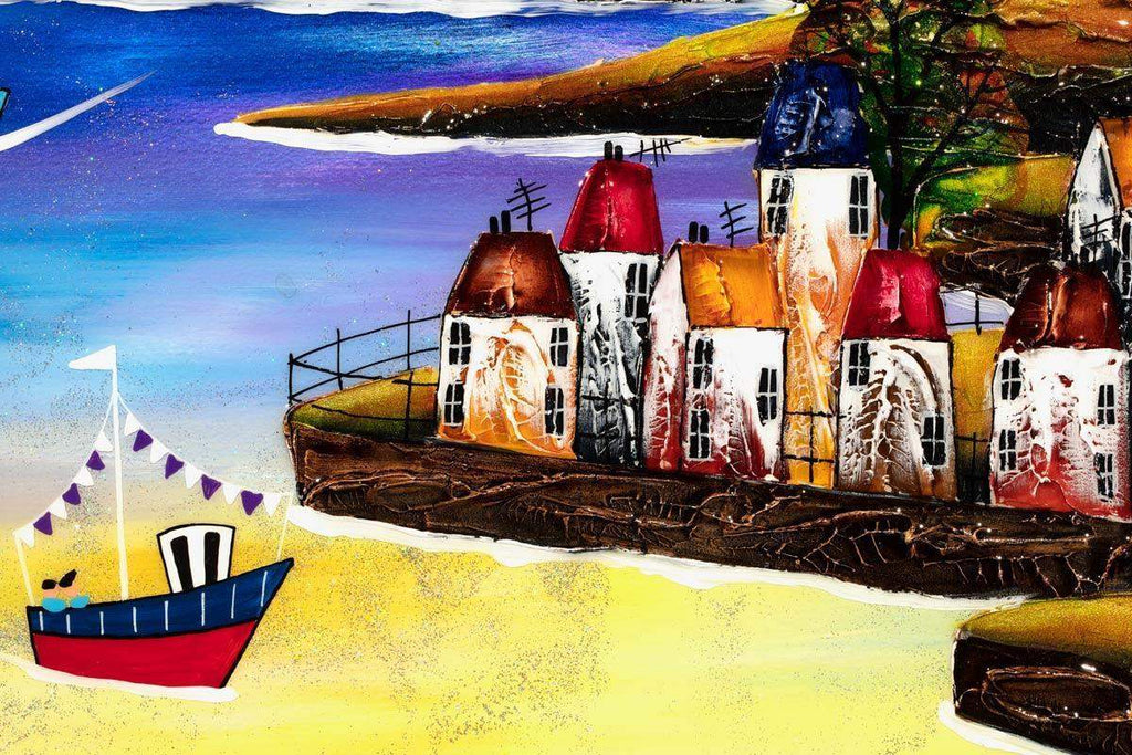 A Calm Summer Evening - Original - SOLD by artist Rozanne Bell - Wyecliffe Galleries