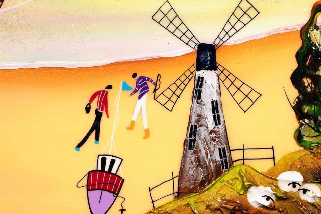 A Calm Summer Evening - Original - SOLD by artist Rozanne Bell - Wyecliffe Galleries