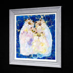 A Clowder - Original - SOLD by artist Rozanne Bell - Wyecliffe Galleries