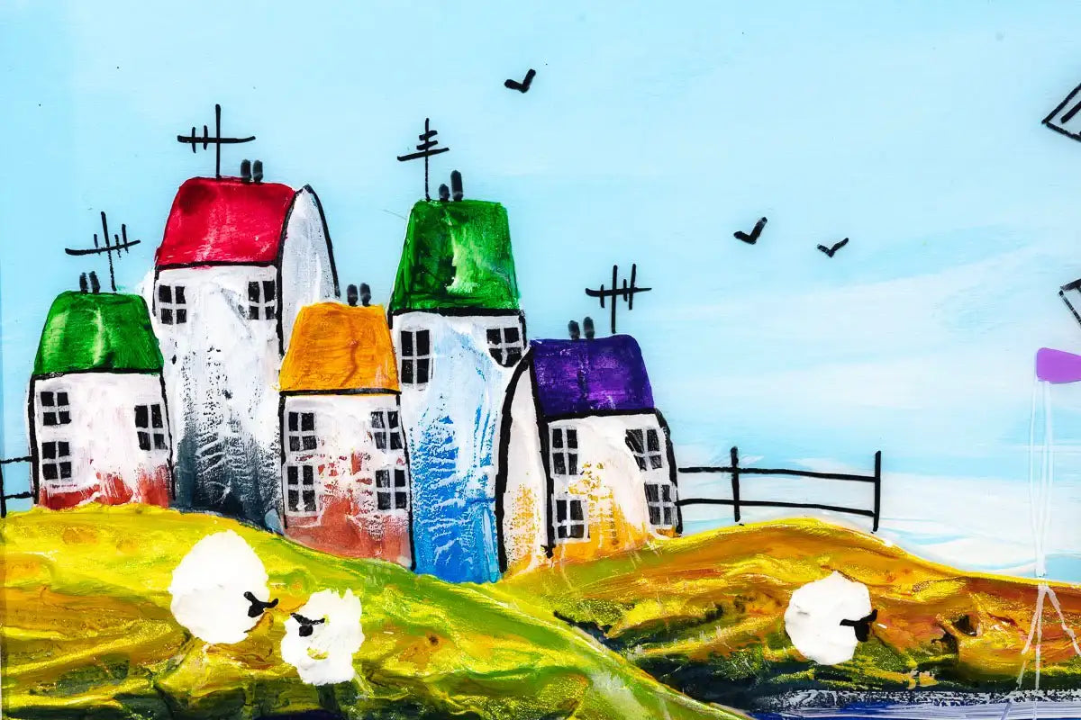 A Day of Sailing - Original - SOLD by artist Rozanne Bell - Wyecliffe Galleries