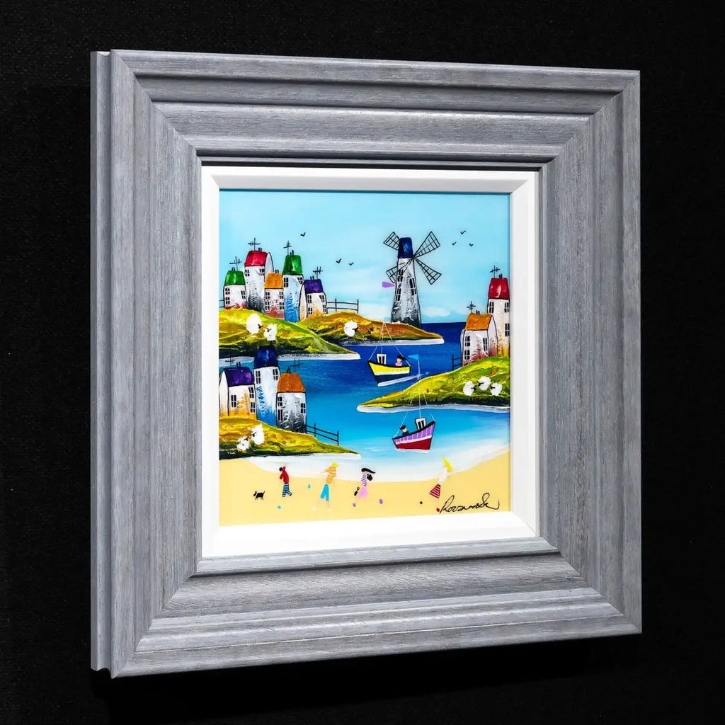 A Day of Sailing - Original - SOLD by artist Rozanne Bell - Wyecliffe Galleries