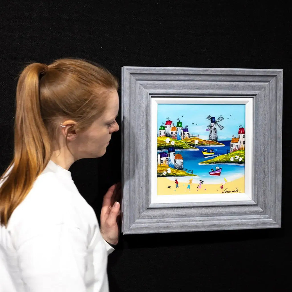 A Day of Sailing - Original - SOLD by artist Rozanne Bell - Wyecliffe Galleries