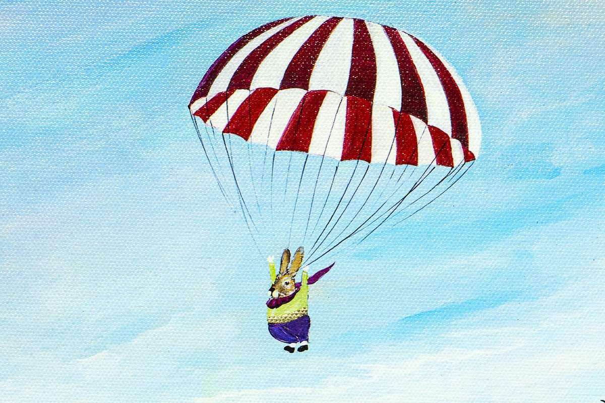 A Fine, Fine Day - Boutique Edition - SOLD by artist Rozanne Bell - Wyecliffe Galleries