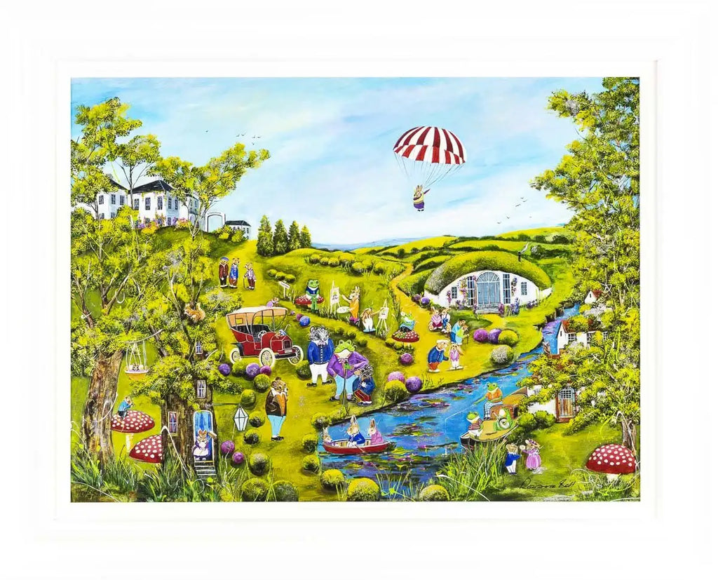 A Fine, Fine Day - Boutique Edition - SOLD by artist Rozanne Bell - Wyecliffe Galleries