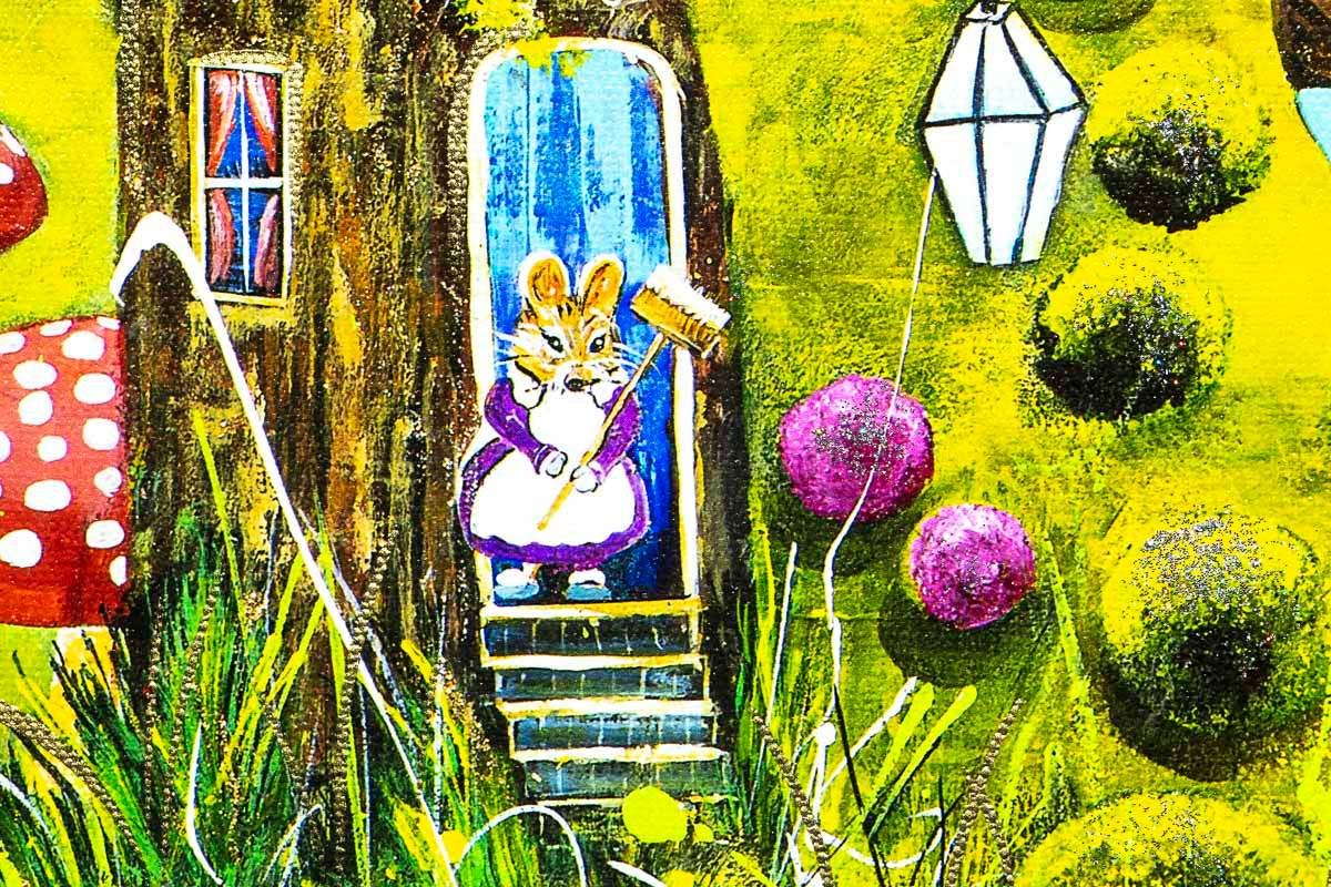 A Fine, Fine Day - Boutique Edition - SOLD by artist Rozanne Bell - Wyecliffe Galleries