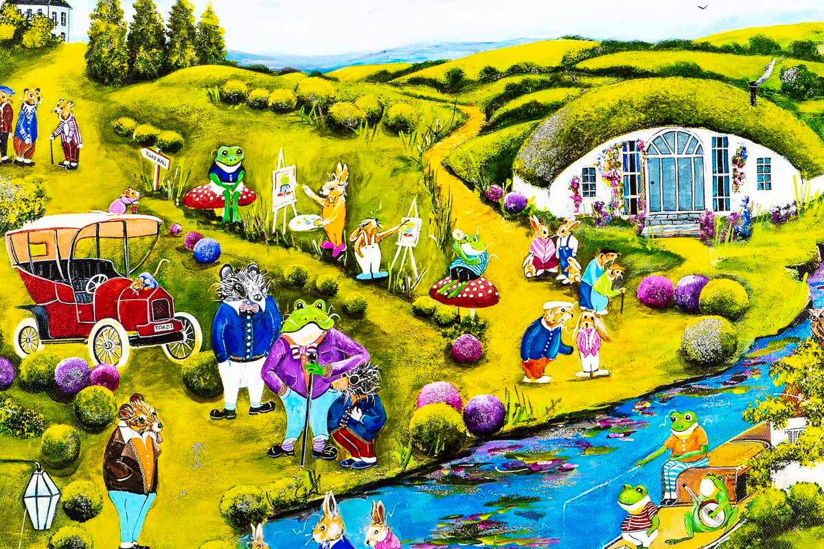 A Fine, Fine Day - Boutique Edition - SOLD by artist Rozanne Bell - Wyecliffe Galleries