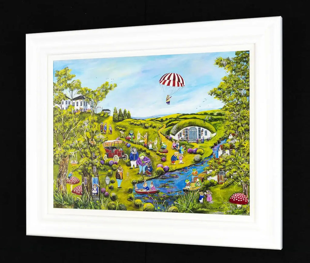 A Fine, Fine Day - Boutique Edition - SOLD by artist Rozanne Bell - Wyecliffe Galleries