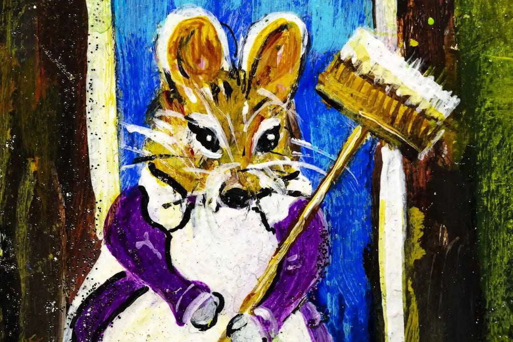 A Fine, Fine Day - Original - SOLD by artist Rozanne Bell - Wyecliffe Galleries