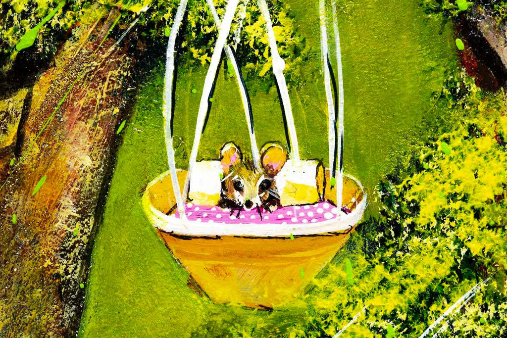 A Fine, Fine Day - Original - SOLD by artist Rozanne Bell - Wyecliffe Galleries