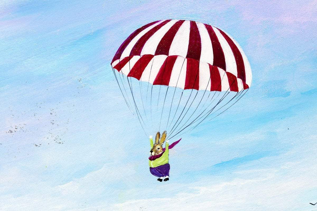 A Fine, Fine Day - Original - SOLD by artist Rozanne Bell - Wyecliffe Galleries