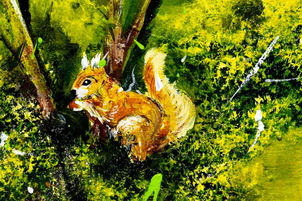 A Fine, Fine Day - Original - SOLD by artist Rozanne Bell - Wyecliffe Galleries