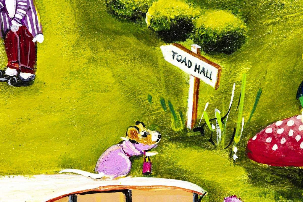 A Fine, Fine Day - Original - SOLD by artist Rozanne Bell - Wyecliffe Galleries