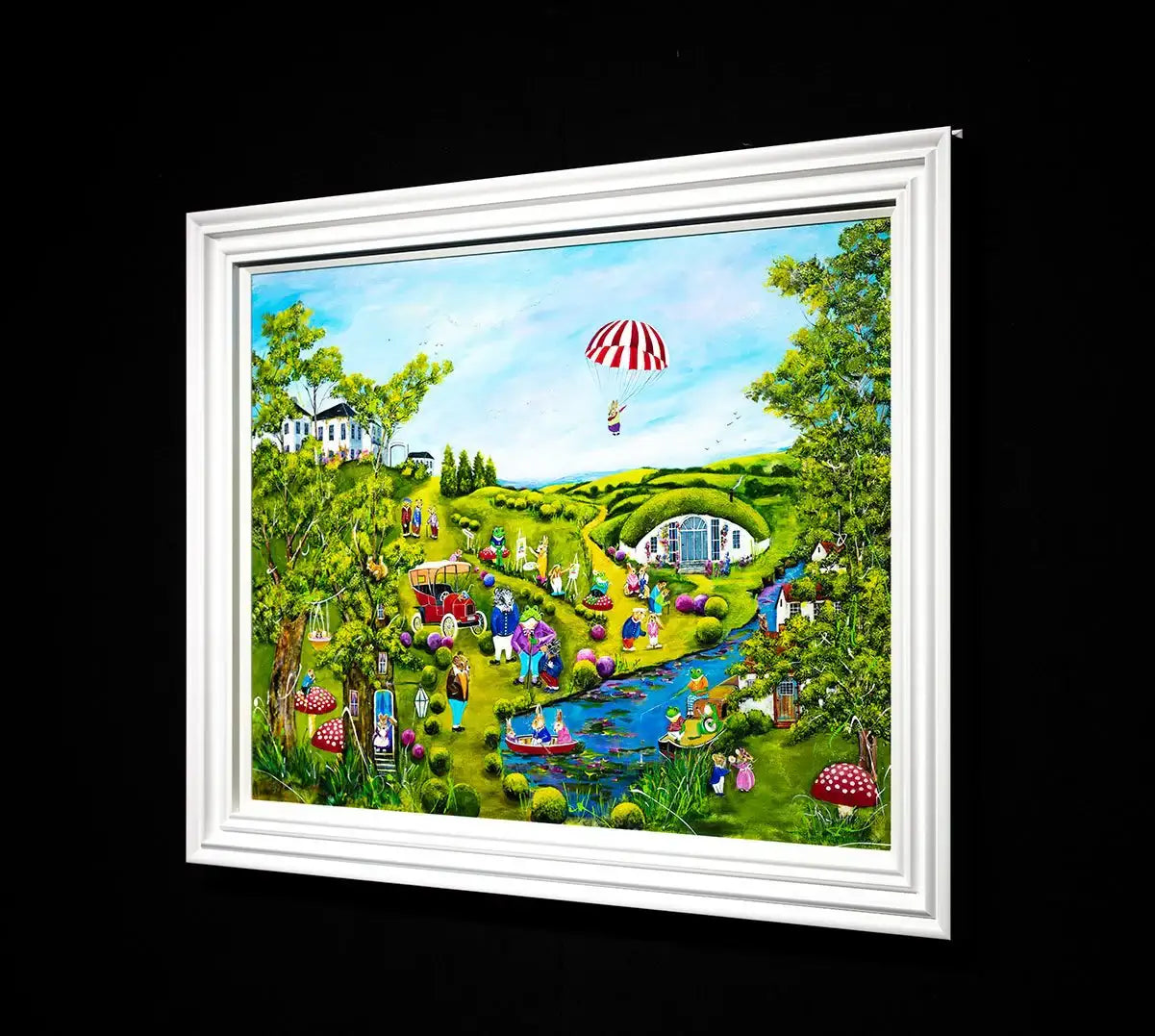 A Fine, Fine Day - Original - SOLD by artist Rozanne Bell - Wyecliffe Galleries