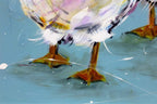 A Gaggle of Geese - Original - SOLD by artist Rozanne Bell - Wyecliffe Galleries