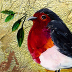 A Gift - Original - SOLD by artist Rozanne Bell - Wyecliffe Galleries