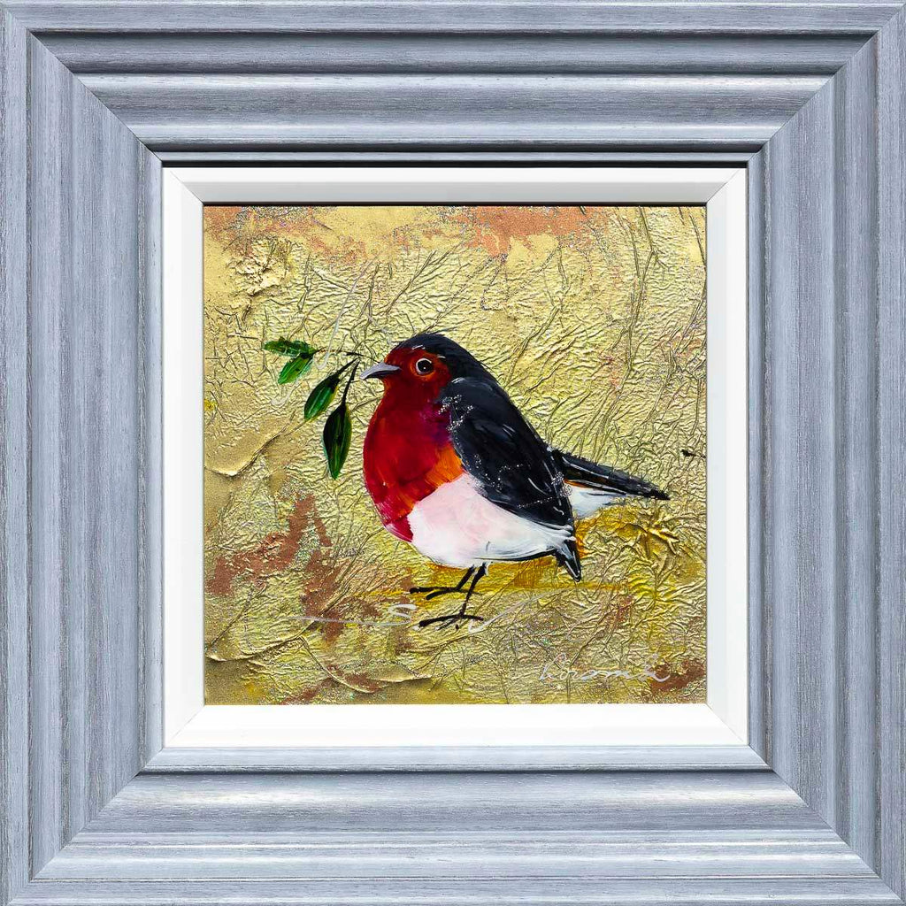 A Gift - Original - SOLD by artist Rozanne Bell - Wyecliffe Galleries