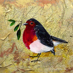 A Gift - Original - SOLD by artist Rozanne Bell - Wyecliffe Galleries