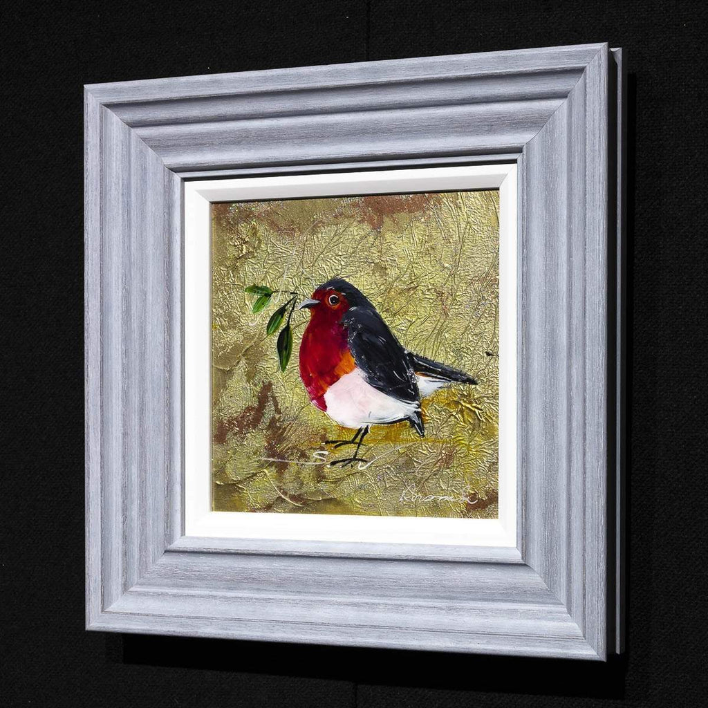 A Gift - Original - SOLD by artist Rozanne Bell - Wyecliffe Galleries