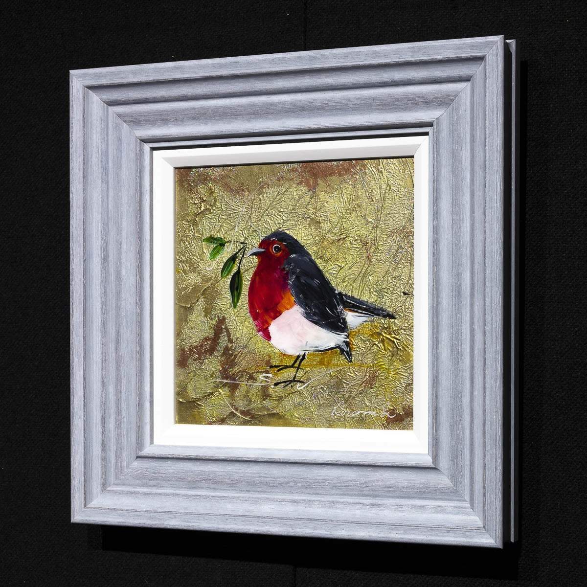 A Gift - Original - SOLD by artist Rozanne Bell - Wyecliffe Galleries