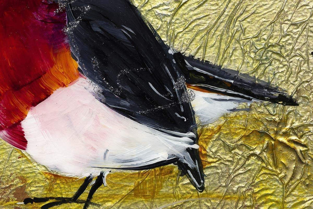 A Gift - Original - SOLD by artist Rozanne Bell - Wyecliffe Galleries