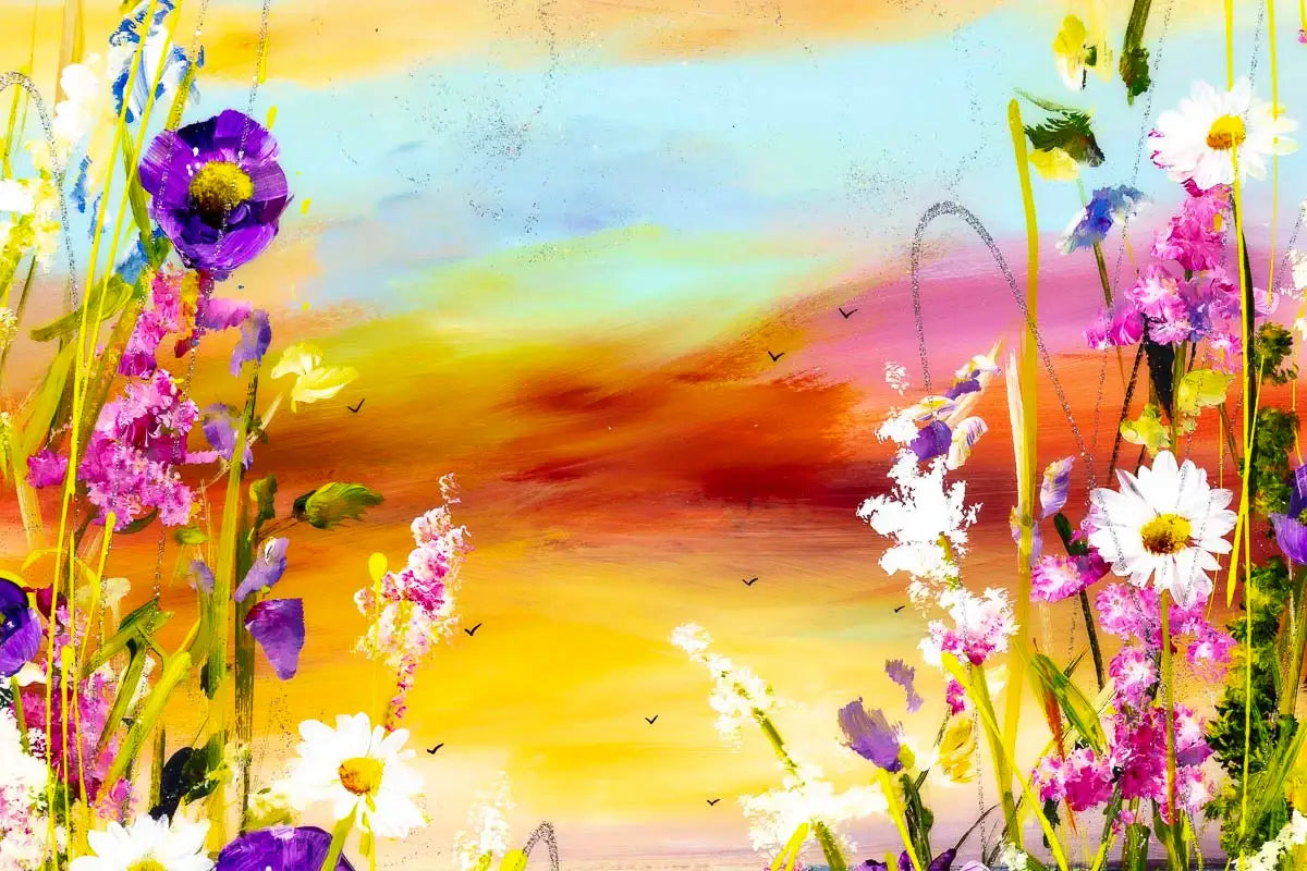 A Glimpse of Paradise - Original - SOLD by artist Rozanne Bell - Wyecliffe Galleries